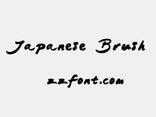 Japanese Brush