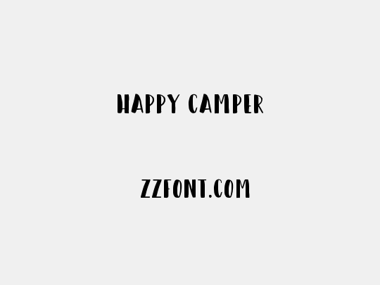 Happy Camper