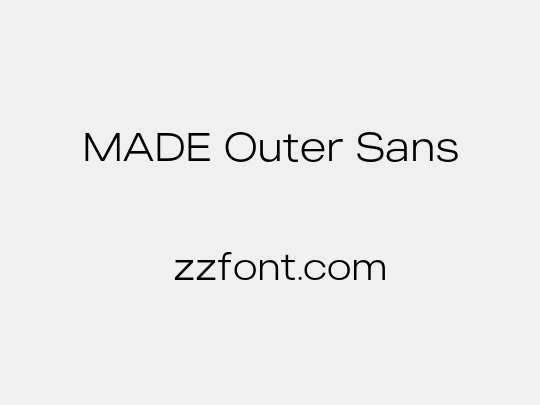 MADE Outer Sans