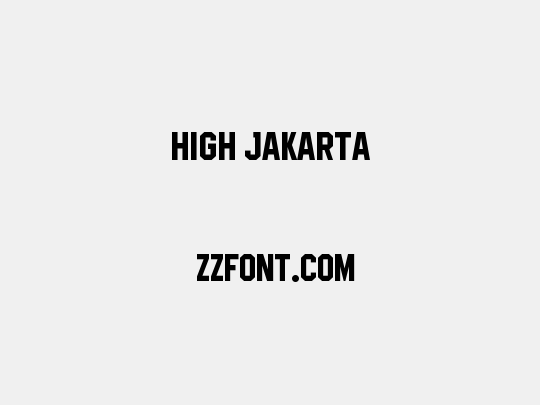 High Jakarta