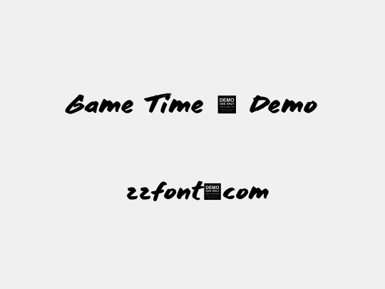 Game Time - Demo