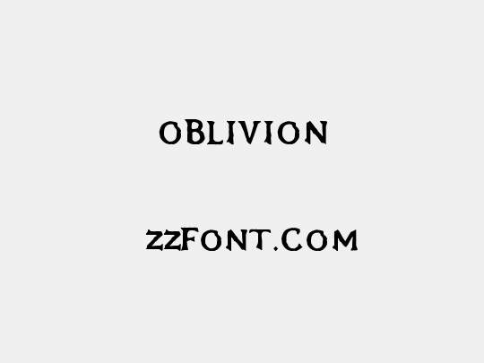 oblivion
