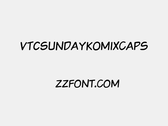 VTCSundaykomixcaps
