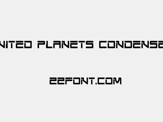 United Planets Condensed