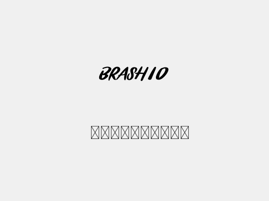 BRASHIO