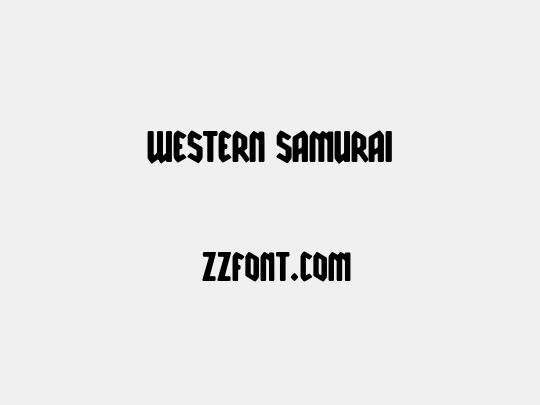Western Samurai
