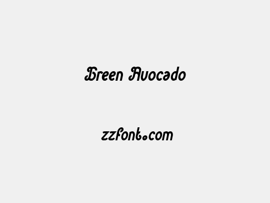 Green Avocado
