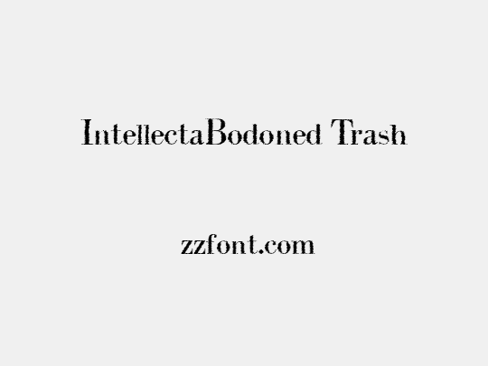 IntellectaBodoned Trash