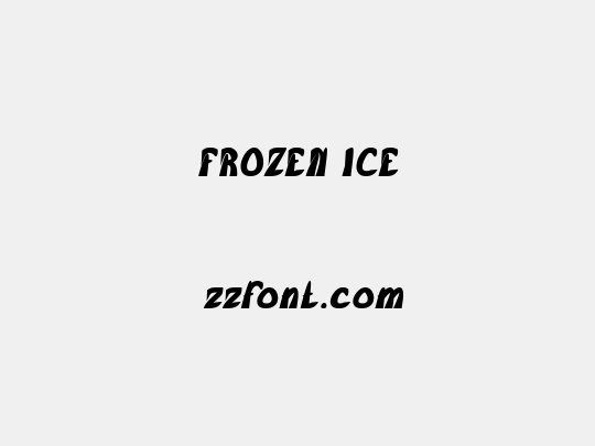 FROZEN ICE