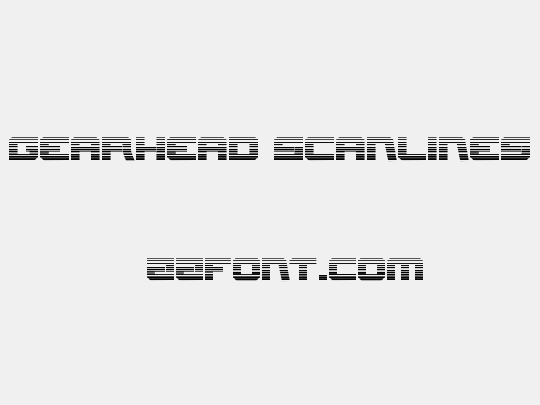 Gearhead Scanlines