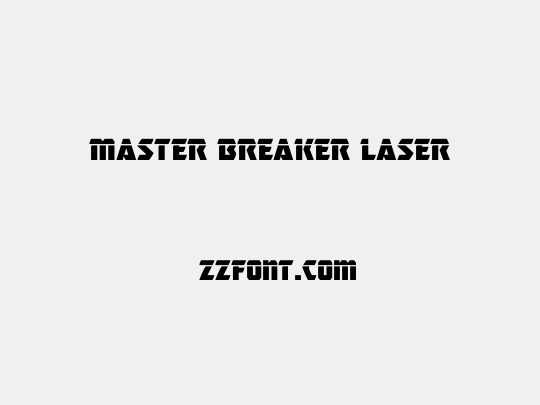 Master Breaker Laser