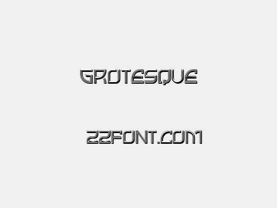 Grotesque