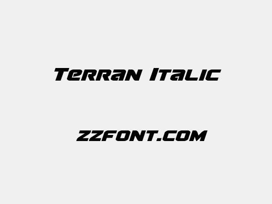 Terran Italic