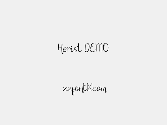 Herist DEMO