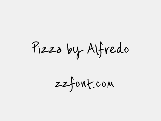 Pizza by Alfredo