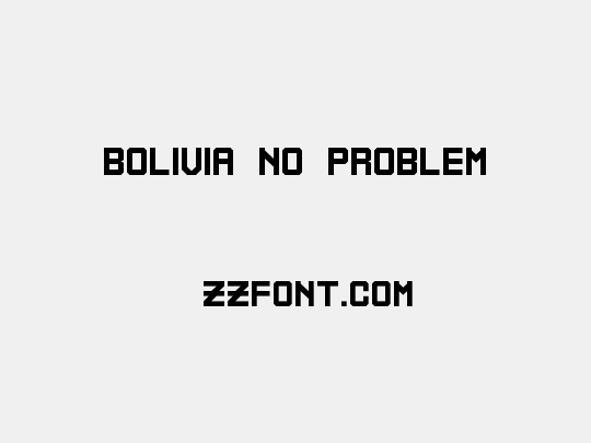 Bolivia No Problem