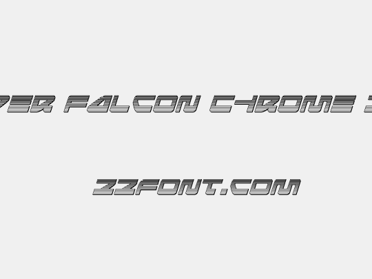 Searider Falcon Chrome Italic
