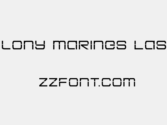 Colony Marines Laser