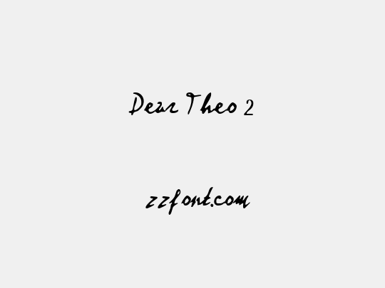 Dear Theo 2