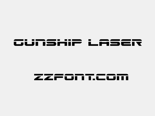 Gunship Laser