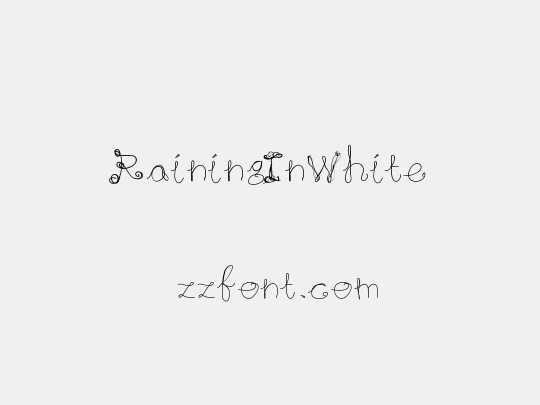 RainingInWhite