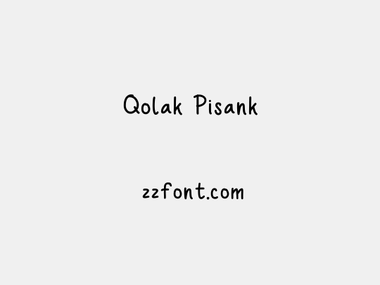 Qolak Pisank