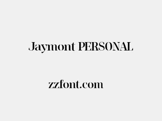Jaymont PERSONAL