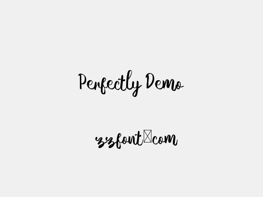 Perfectly Demo