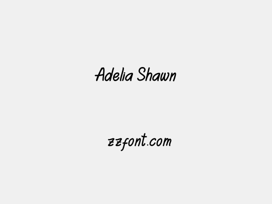 Adelia Shawn