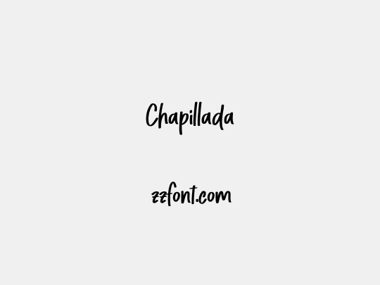 Chapillada