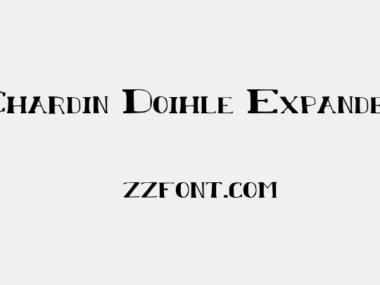 Chardin Doihle Expanded