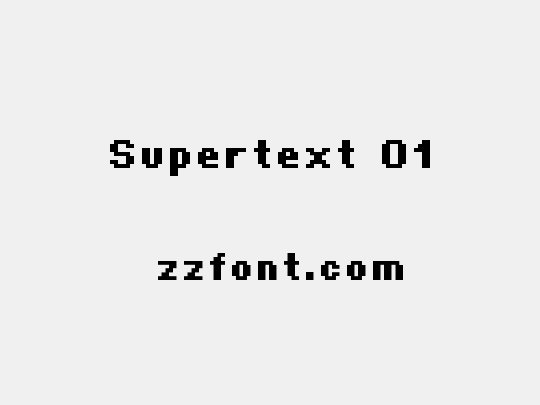 Supertext 01
