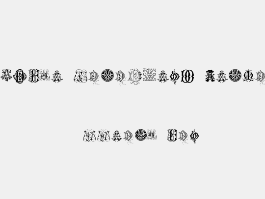 Intellecta Monograms Random Samples Eight