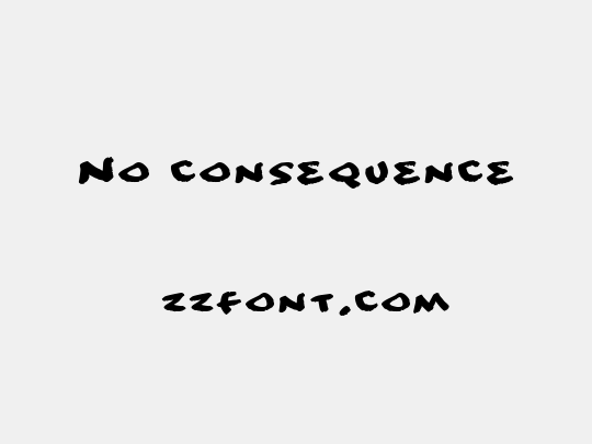 No consequence