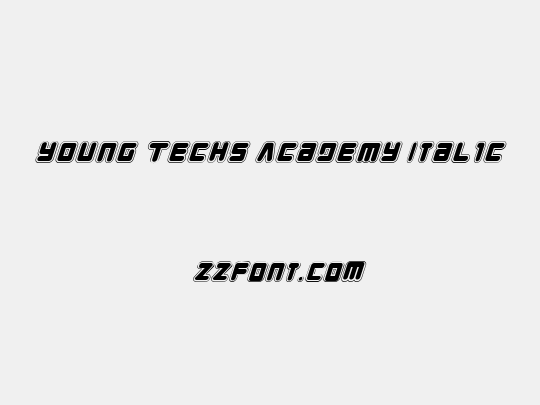 Young Techs Academy Italic