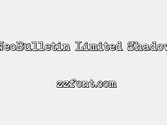 NeoBulletin Limited Shadow