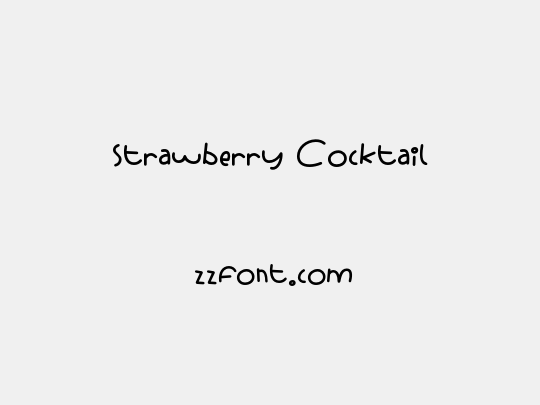 Strawberry Cocktail