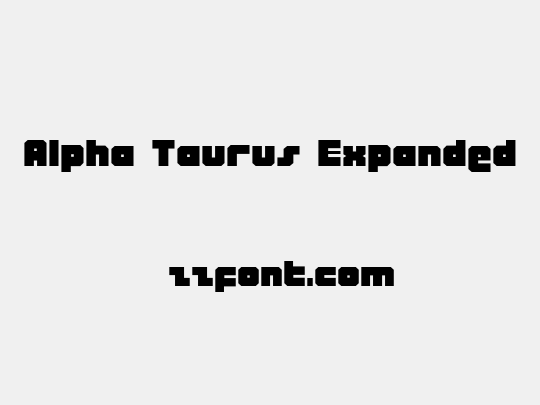 Alpha Taurus Expanded