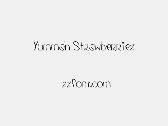 Yummah Strawberriez