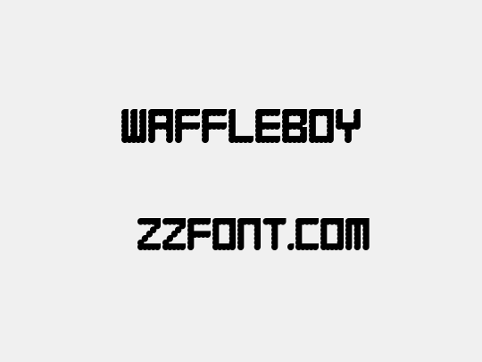 WAFFLEBOY