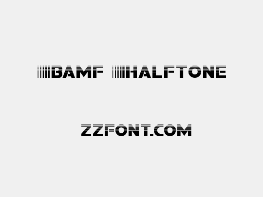 Bamf Halftone