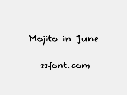Mojito in June