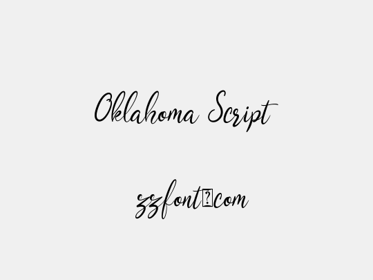 Oklahoma Script