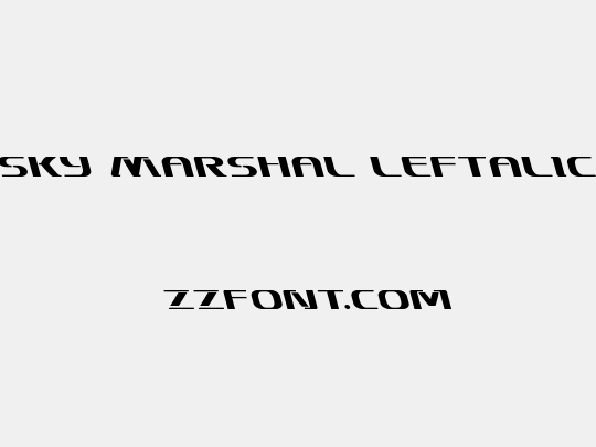 Sky Marshal Leftalic