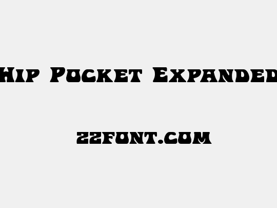 Hip Pocket Expanded