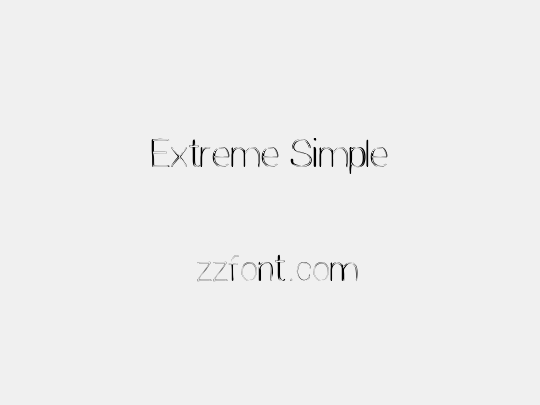 Extreme Simple