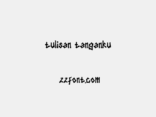 tulisan tanganku
