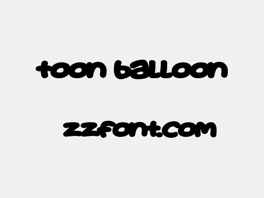 Toon Balloon