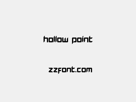 Hollow Point