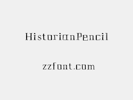 HistorianPencil